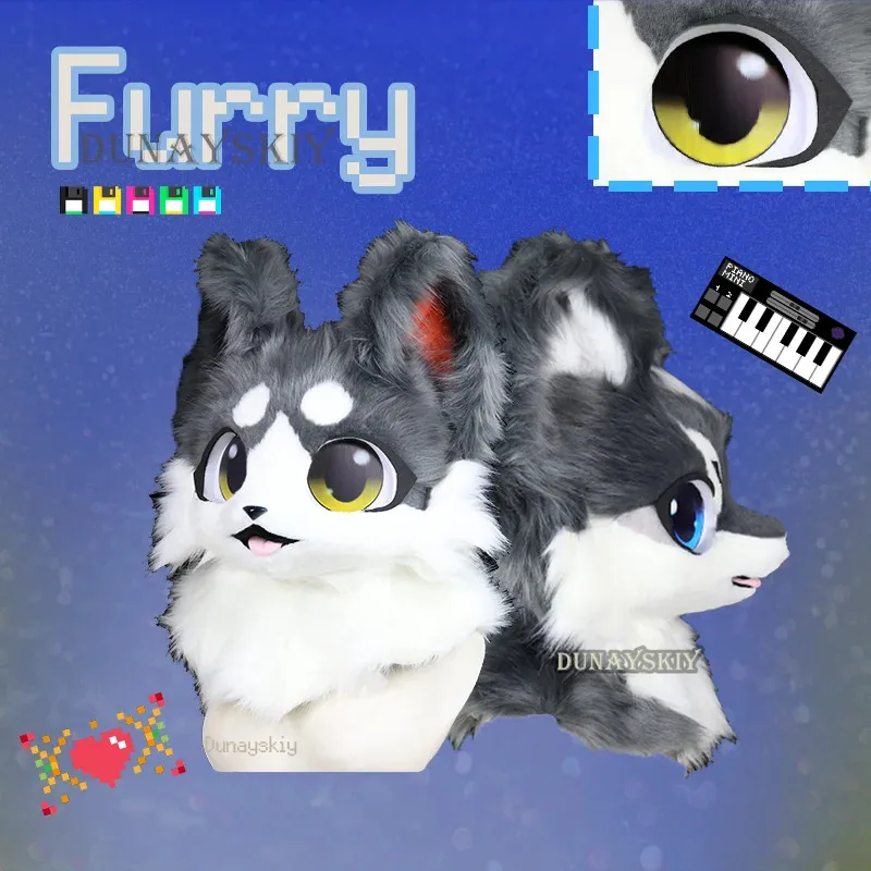 

Kawaii Fursuit Animal Costume Fursuit Furry Cute Dog Costumes And Accessories Suit