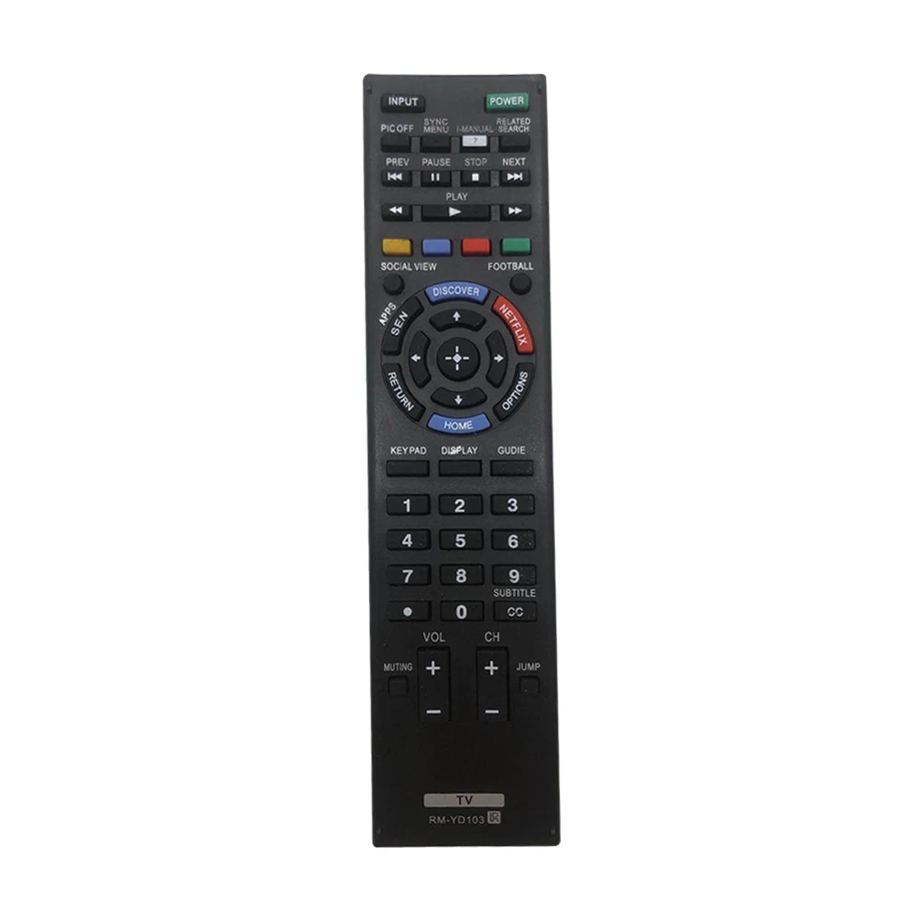 Replacement Remote Control RM-YD103 for SONY Bravia TV RM-ED047 RM-ED050 RM-ED052