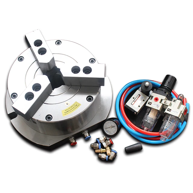 Vertical Pneumatic Hydraulic Lathe Chucks Plate 3 Jaw Lathe Chuck With Centering three jaw hydraulic chuck For Cnc Lathe