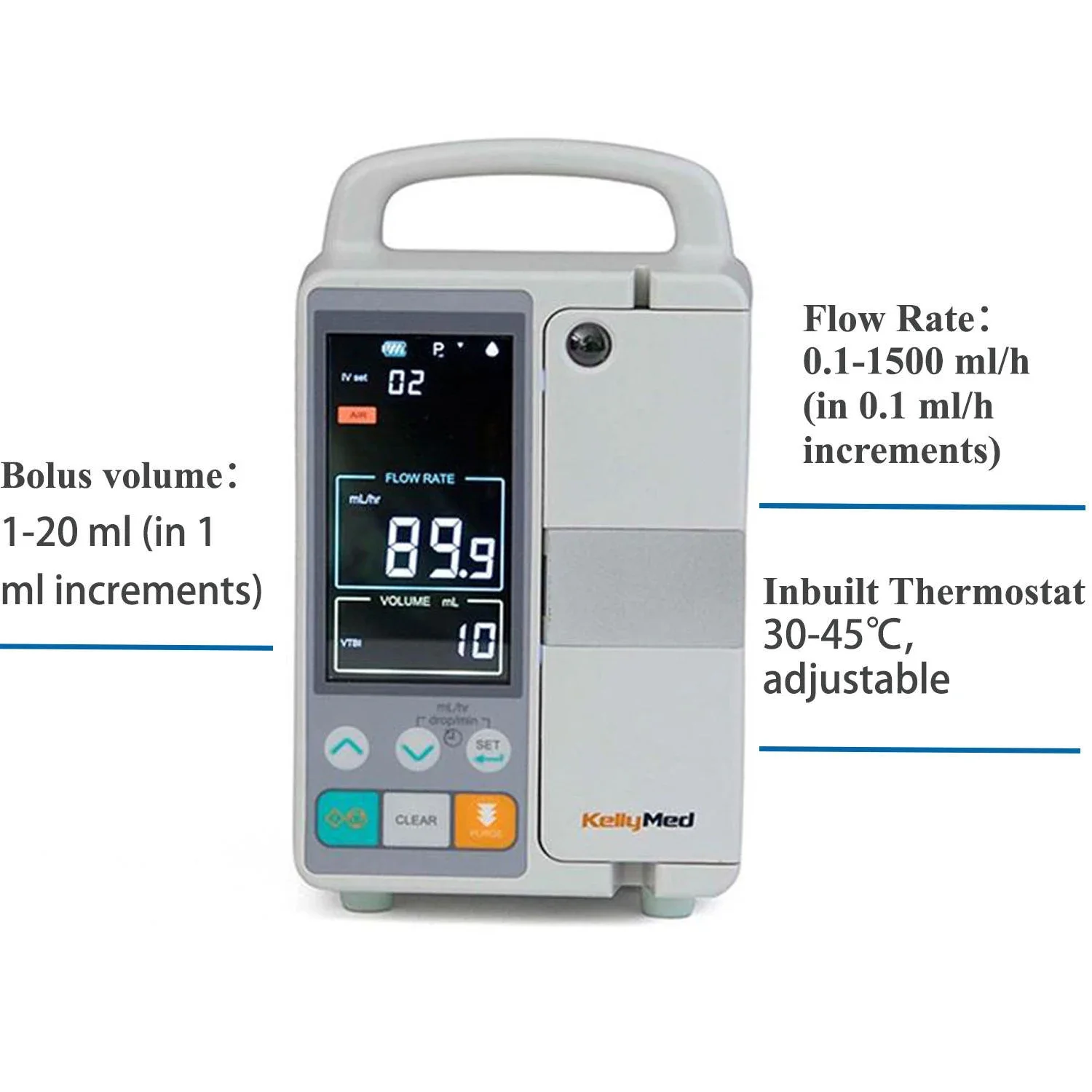 yyhc Kellymed Infusion Pump Hospital Medical Ambulance Ambulatory Baxter Elastomeric Infusion Pumps