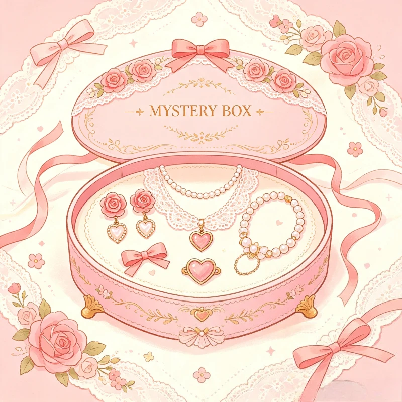 Random 1/10/30/50pcs Mixed Jewelry Collection Women Girls Trendy Party Pieces