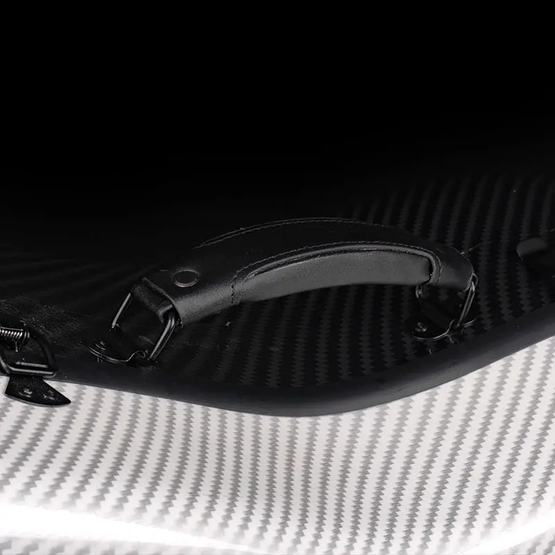 Cello case retro waterproof shoulder back portable black and white double-sided fashion cello case