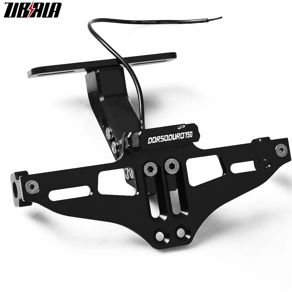 

FOR APRILIA DORSODURO750 DORSODURO 750 2014 2015 2016 2017 License Plate Holder Bracket with Light Tail Tidy Fender Eliminator