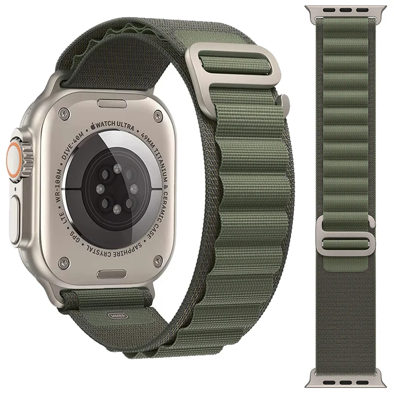 Alpine Loop für Apple Watch Ultra 3 2 Armband 49mm 44mm 40mm 41mm 45mm 42mm 46mm Armband Correa iWatch Series 9 8 7 SE 10 11 Armband – Detail 12