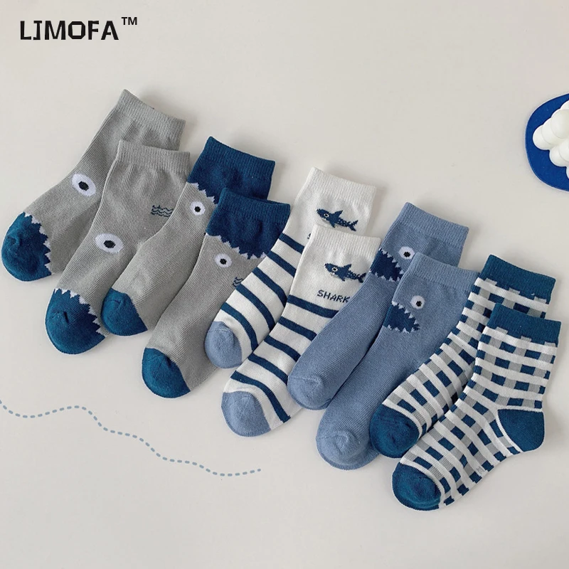 

LJMOFA 5 Pairs Kids Socks Cute Cartoon Stitch Harajukusocks Comfortable Anime Socks Crew Socks Casual Socks Fashion Socks C107