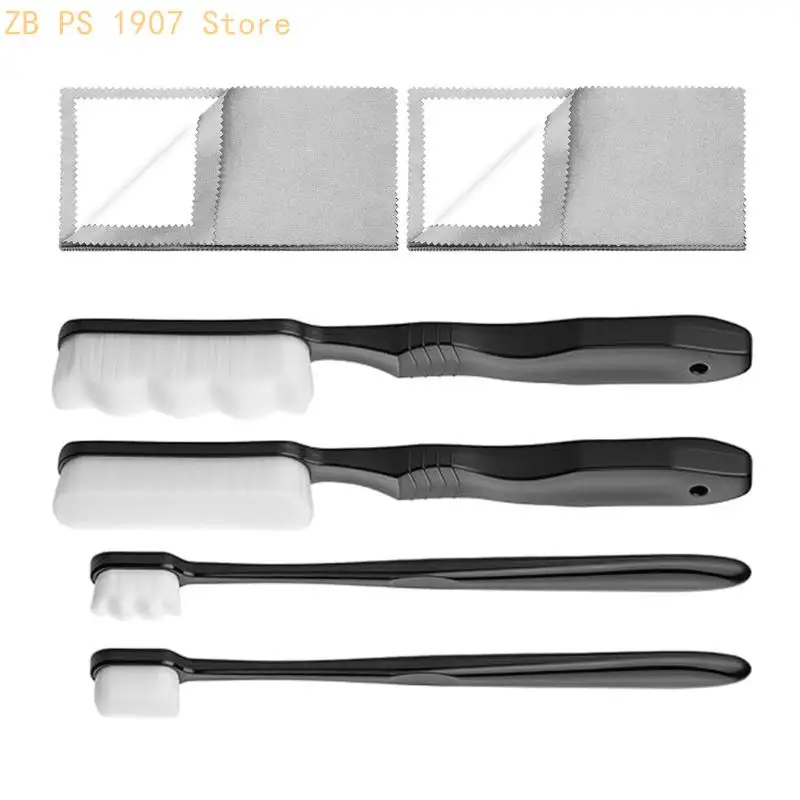Coin and Jewelry Cleaning with Soft Brushes for Home Polishing 55KA