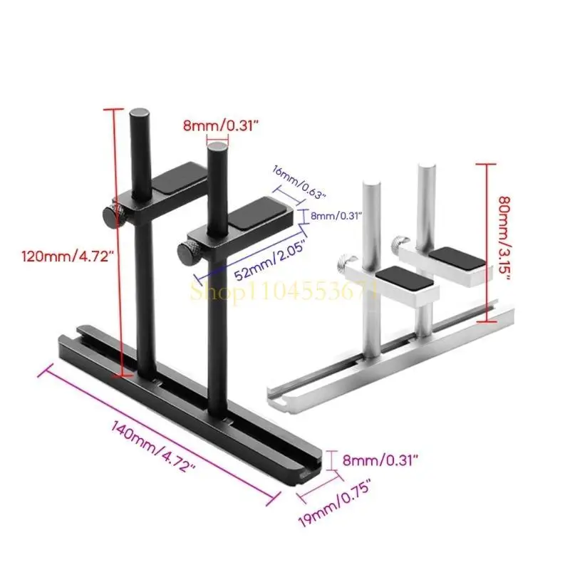 Best Seller Universal Graphics Card Support Stand GPU Holder MATX Compatible Aluminum Alloy GPU Bracket for Desktop PC