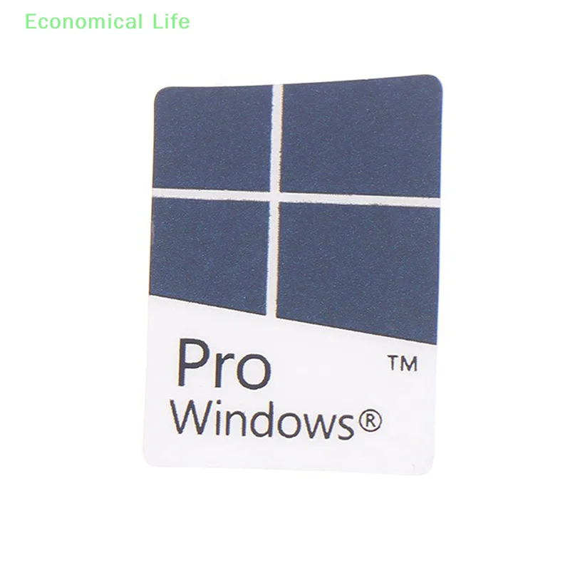 10pcs Blue Notebook Desktop Computer Windows10 Sticker WIN10 PRO Label