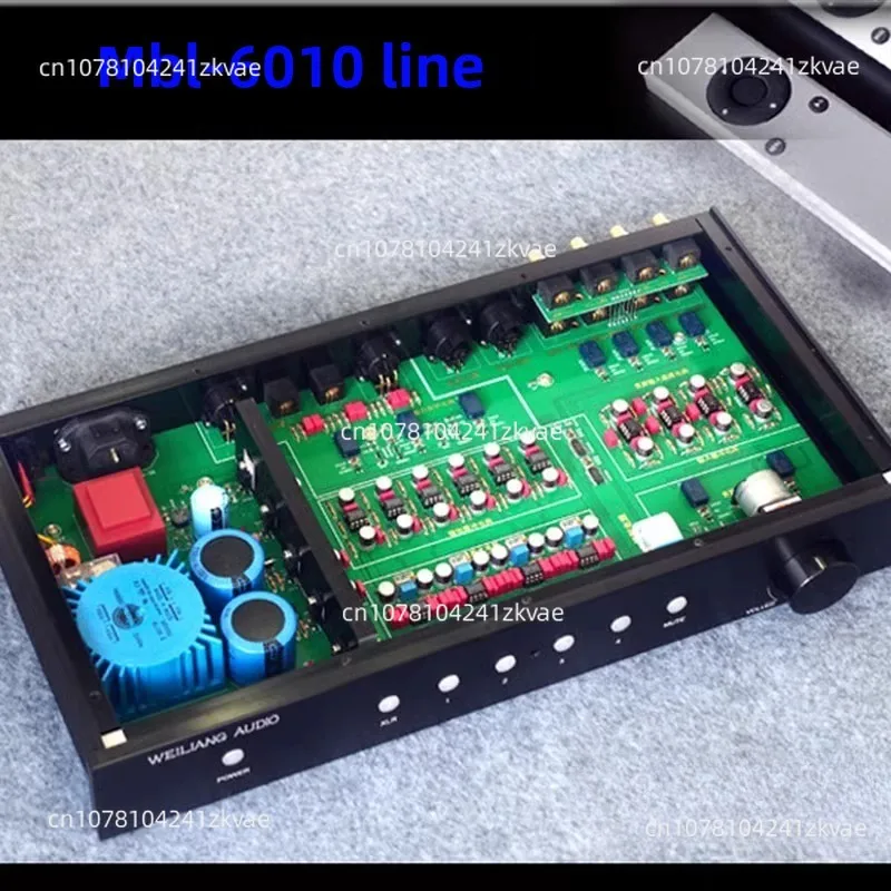 MBL6010 line fully balanced version, remote control preamplifier complete machine, complete full interface version