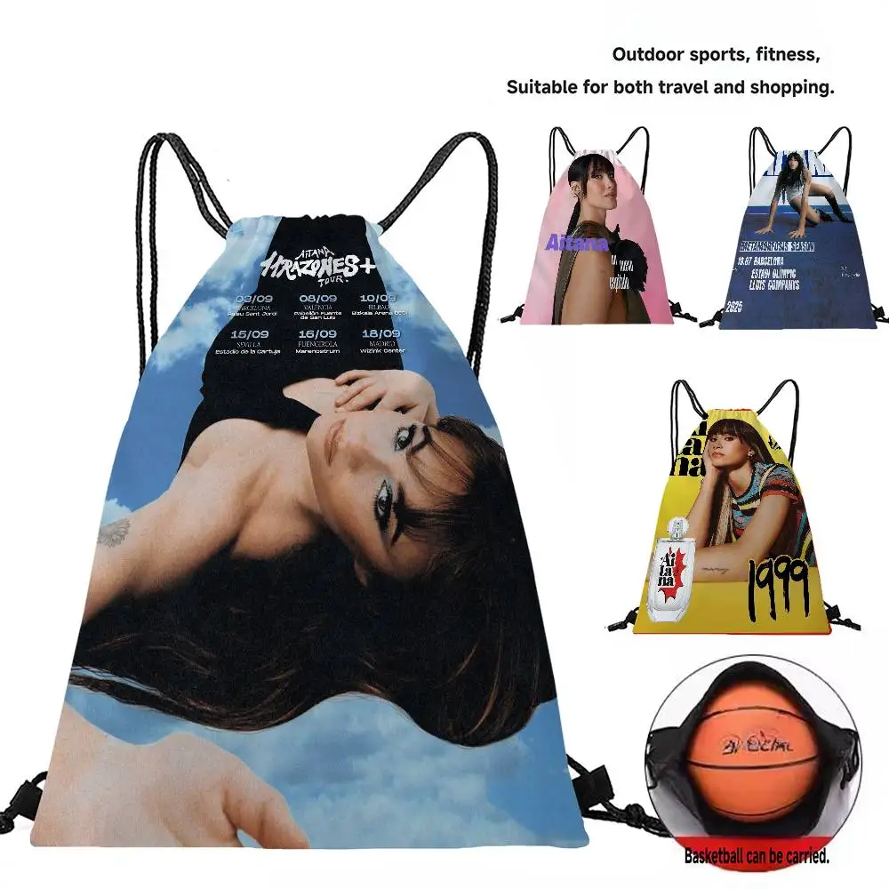 حقيبة ظهر برباط من A-Aitana O-Ocana Singer للأحذية وحقائب كتف وحقيبة رياضية #2