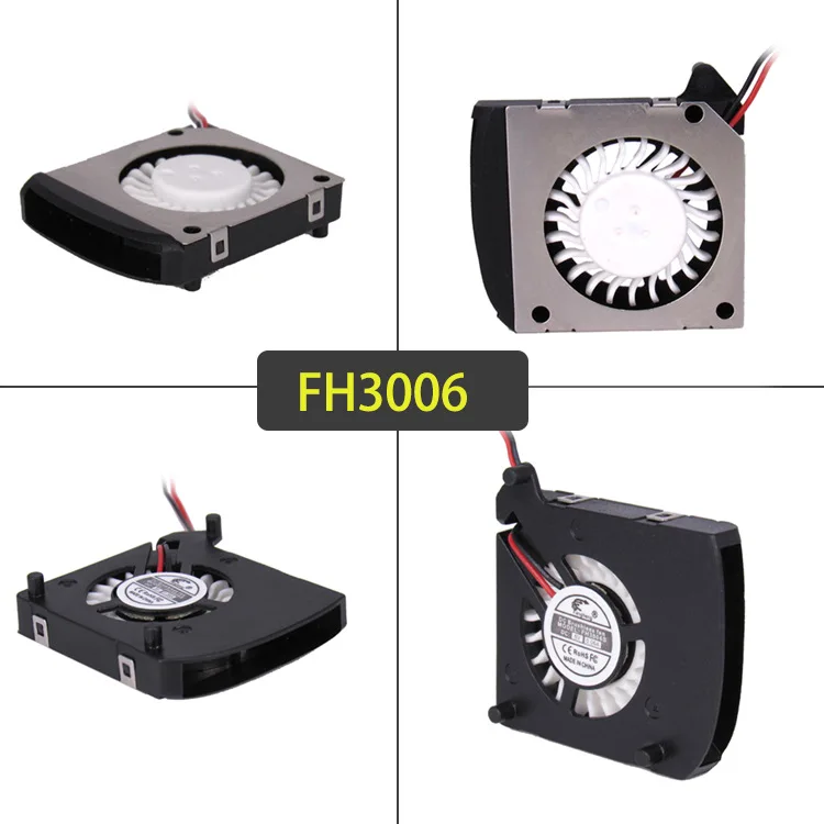 

Mini Silent Fan 3006 Blower for 3cm Turbo Blower 5V 0.06A Customizable
