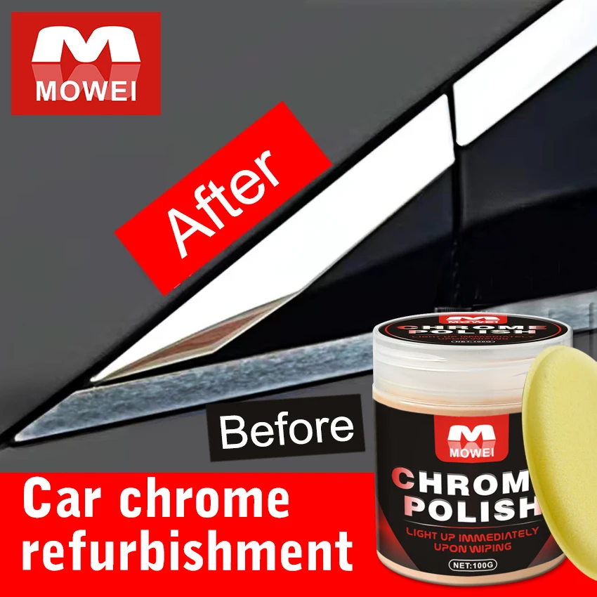 Chrome Restore High Hardness Diamond Polish Paste Oxidation Repair Refurbishment For Car Window Metal Removal