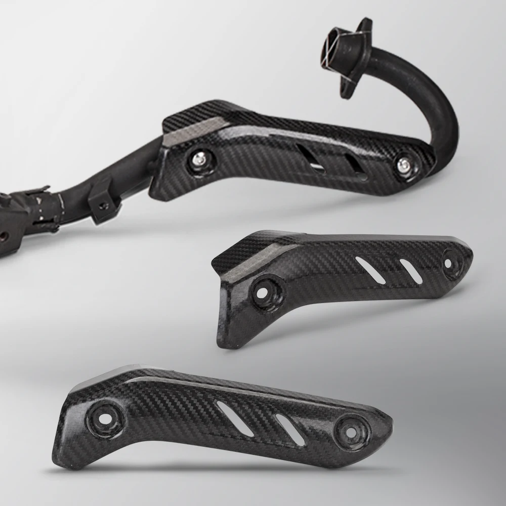 For CRF150F CRF230F crf150l exhaust muffler carbon fiber cover 2016-2023 image 3