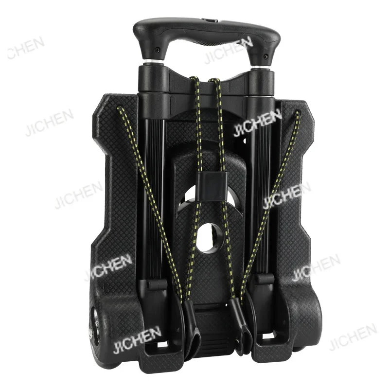 

Aluminum Alloy Folding Portable Travel Trailer Luggage Cart Lightweight Grocery Shopping Cart Driver Pull Cart Shopping Carts