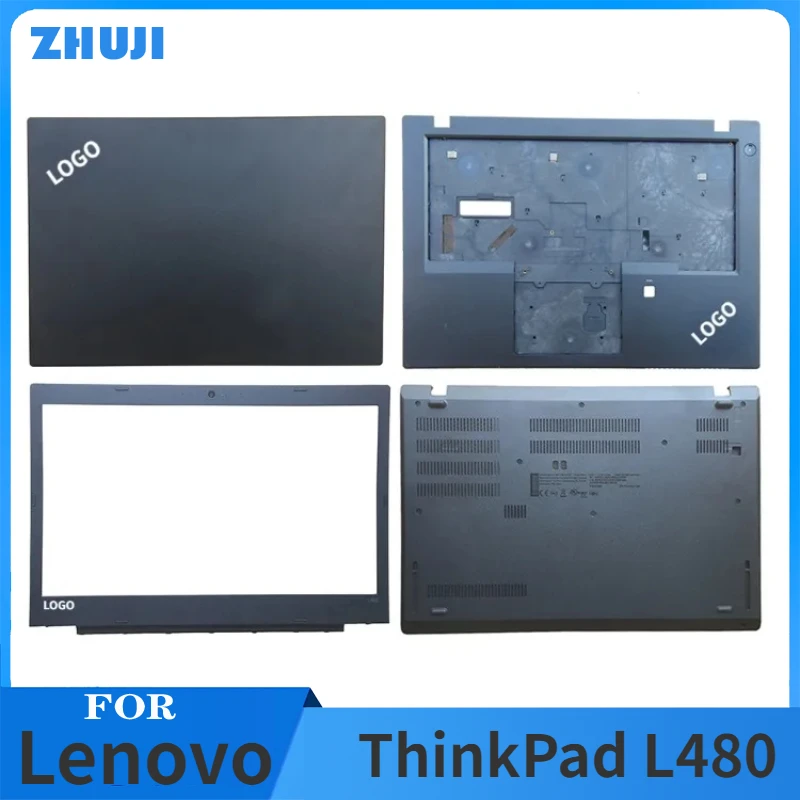 

NEW Original For Lenovo ThinkPad L480 Laptop LCD Back Cover Front Bezel Palmrest Bottom Case Upper Top Lower Cover Fingerprint