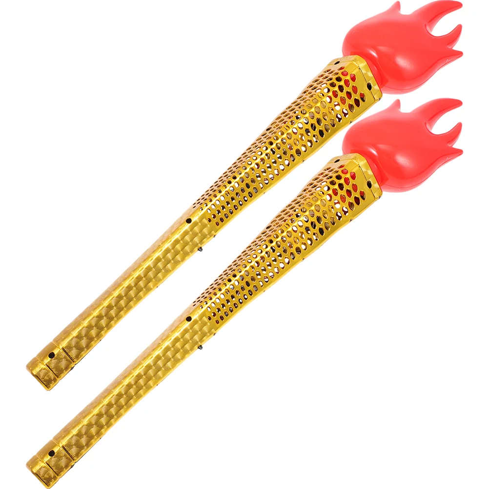 

2 Pcs Simulation Torch Kids Toy Simulated Plastic Plaything Torches Children’s Toys