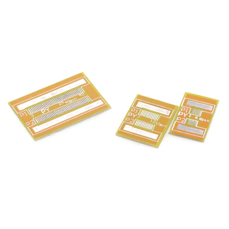0.5mm 1.0mm Pitch FFC FPC Extension Adapter PCB Board Bare Board 6 10 30 40 50 60 Pin Extender Converter for LCD Wire