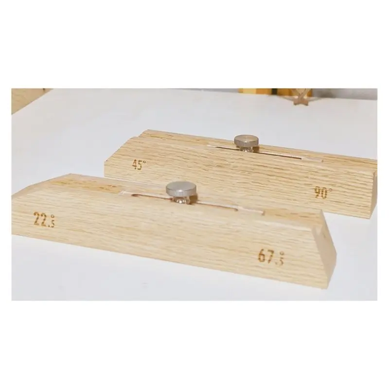 B50C النجارة يميل حافة زاوية مجرفة منصة خشب الزان مجموعة الحرفية المواد حزمة مجموعة أدوات خاصة