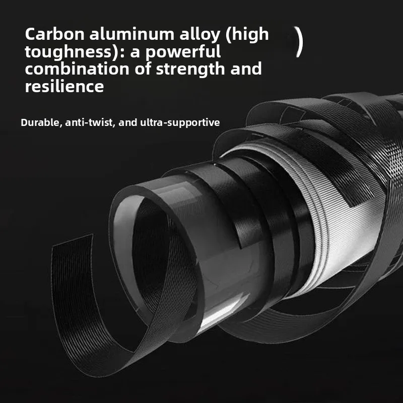 6061 Aluminum Alloy Ultra-light Folding Trekking Poles Staff EVA Adjustable Length 51-120cm Hiking Mountain Climbing