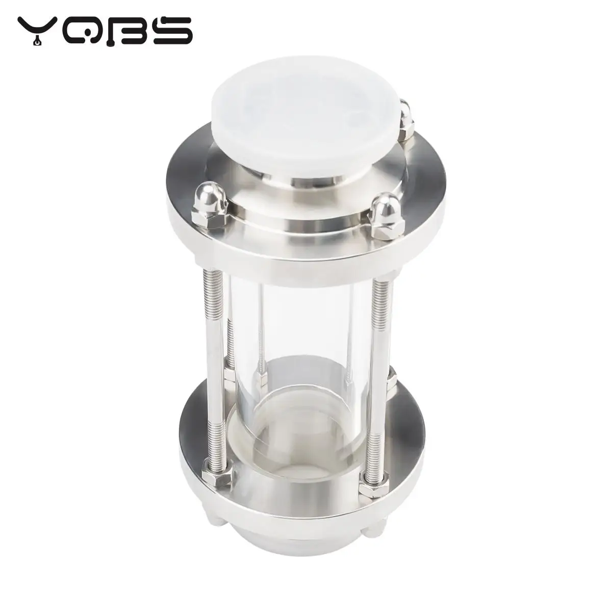 Imagem -03 - Yqbs-sanitary Flow Sight Glass Diopter 304 1.5 Tri Clamp Tubo de 38 mm od Sus Homebrew Diary Produto Aço Inoxidável