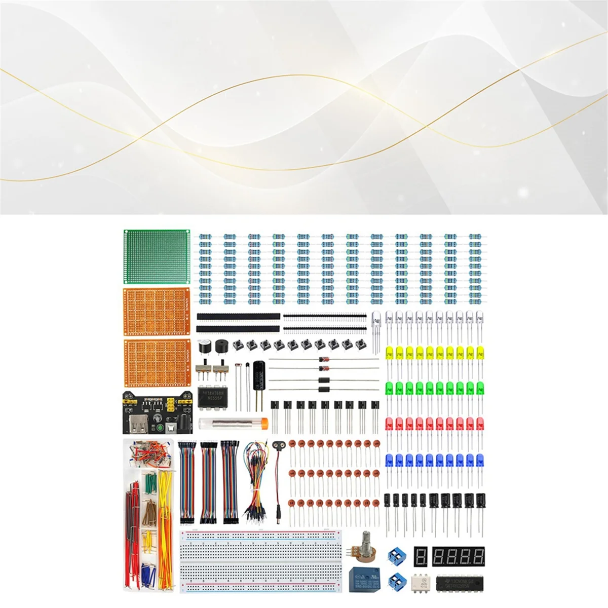 Esp32/esp8266 elektronie komponenten kit fun diy starter kit mit netzteil modul bread board für