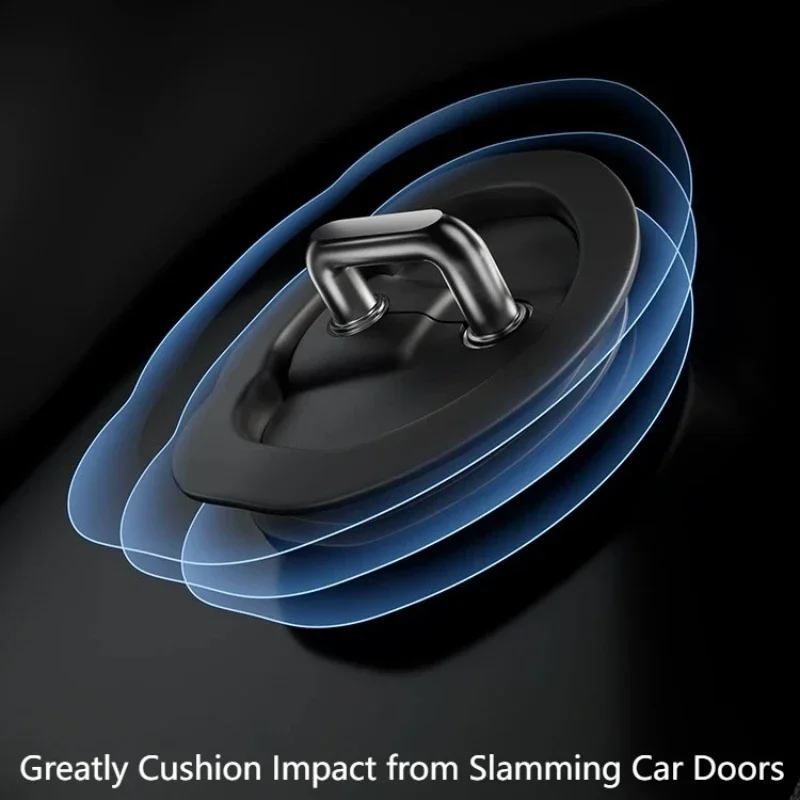 Mute Closing Car Mod Accessories For Tesla Model 3 Highland/Model Y Juniper/Model Y L /Y/3 Door Lock Shock Absorbing Buffer Pad