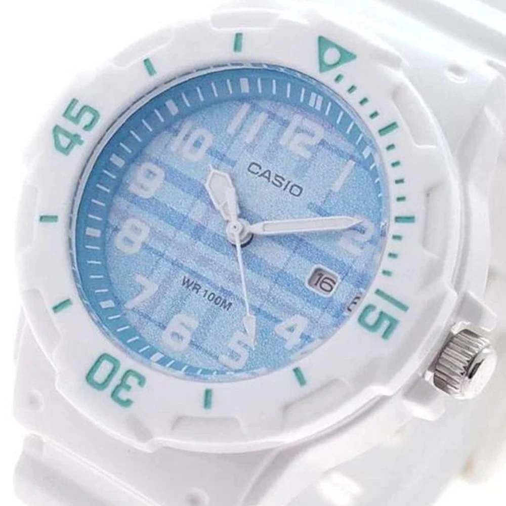 Casio women watch Casual Transparent Sport Watch Lover's Gift Clock Waterproof bright colors fashion reloj para mujer LRW-200H