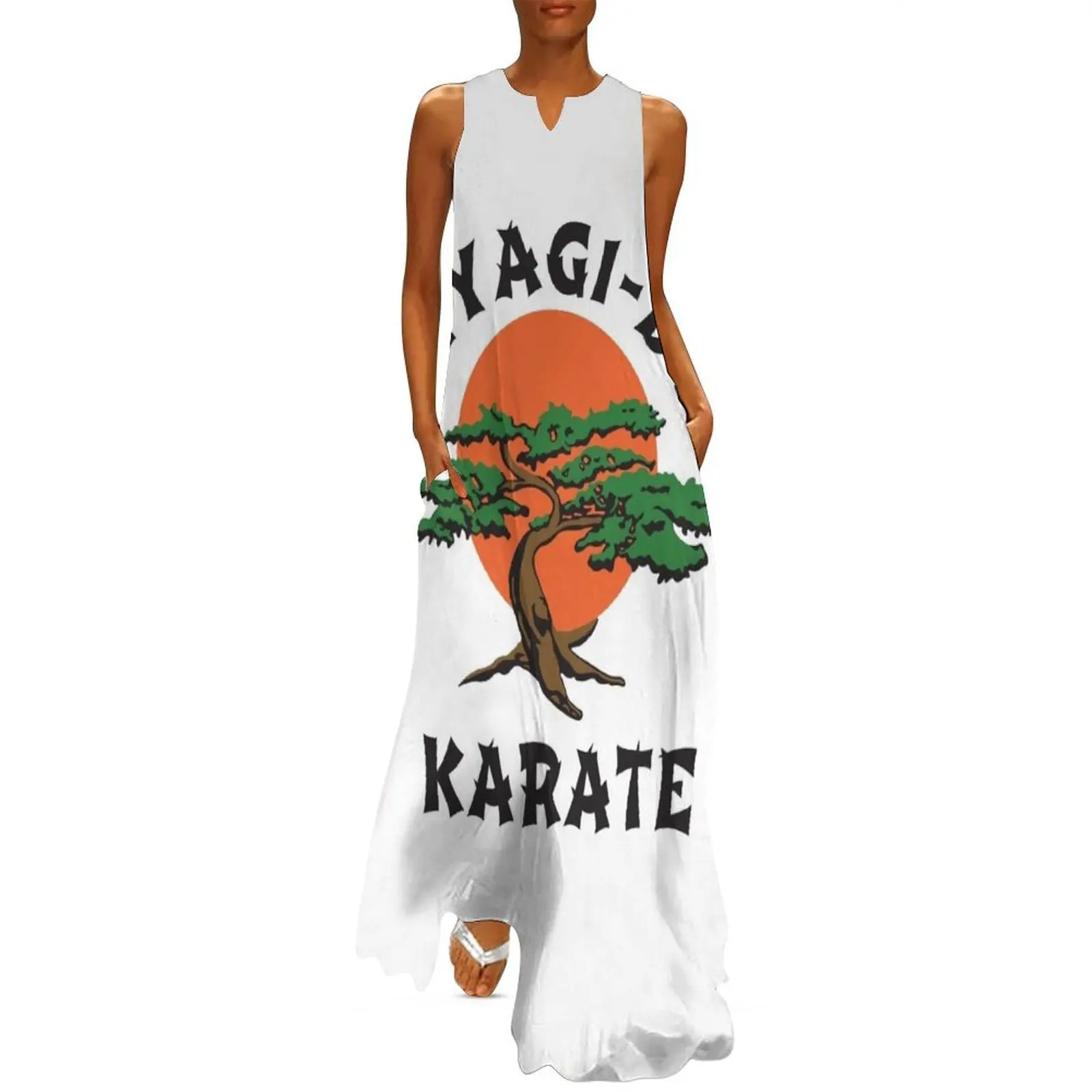 Miyagi Do Karate Long Dress Women's summer long dress loose evening dresses 2025 summer 2025