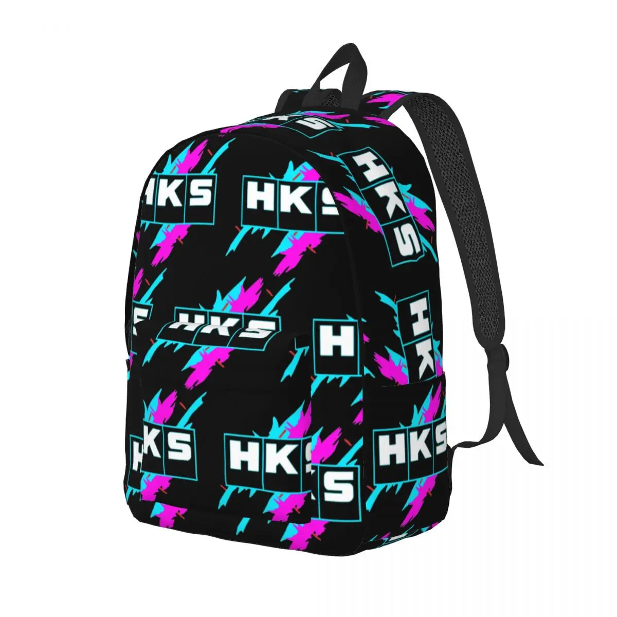 HKS Vintage fajny plecak liceal biznes moc i Sportser wydajność Turbo Logo Daypack dla mężczyzn kobiet torby płócienne