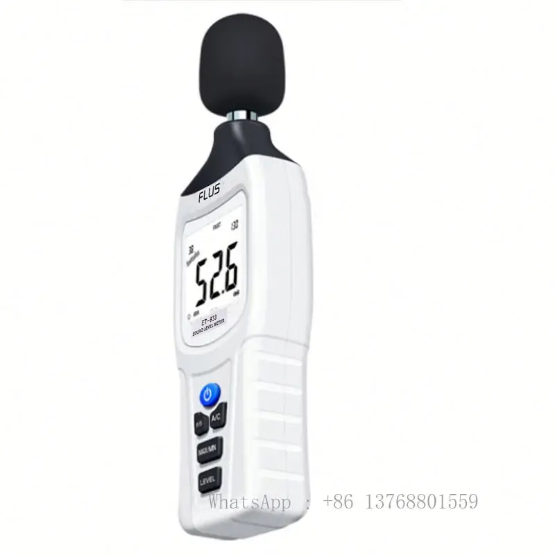 

Digital Sound Level Meter 31.5Hz~8kHz Health Prevention Environmental Noise Measuring Instruments