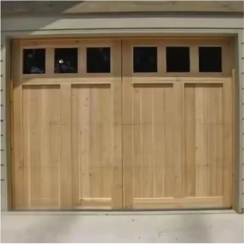 LongTai Wood-like Aluminum Alloy Garage Door with High-Tensile Steel Components Enhancing Overall Structural Stability
