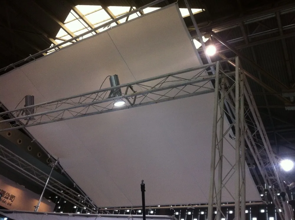 

3.6x3.6m 12'x12' 12x12 Butterfly Frame Kit+2*Gobo Heads+Diffusion White Silk+Bag light modifying