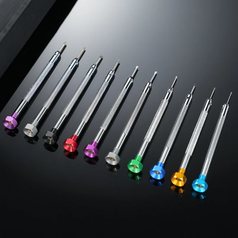 Набор отверток для часов из нержавеющей стали, прецизионные часовые отвертки для ремонта часов, инструменты для часов