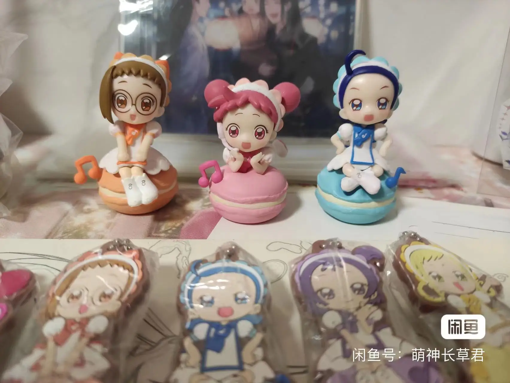 Bandai DOREMI Gashapon Toys Hugcots Magical DoReMi Harukaze Doremi Senoo Aiko Segawa Onpu Asuka Momoko Action Figure Toys