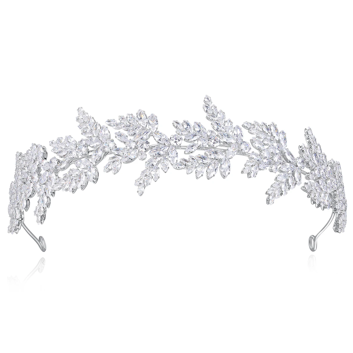 Imagem -06 - Luoteemi-nupcial Headband para Mulheres Tiara Cocar Coroas de Casamento Headpiece Concurso Cabeça Jóias Acessórios para o Cabelo