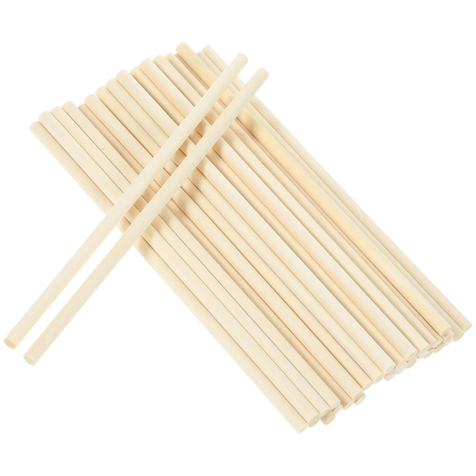 

100pcs Wooden Craft Sticks Smooth Mini Popsicle Sticks For Diy Projects Ice Cream Making Wedding Props Dessert Shop Use