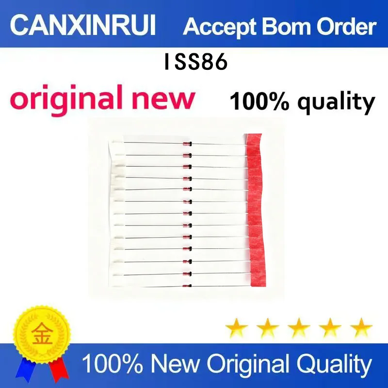(5-100 Pieces) New 1SS86 ISS86 Direct Insertion DO-35 High Frequency Detection Mixing Diode Spot Chip IC