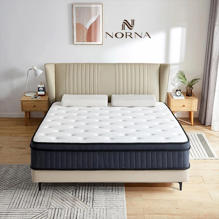 

Luxury Hotel-grade Super Soft Memory Foam Spring Mattress Queen and King Sizes Fabric Modern Massage Mattress