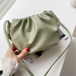 Damen Premium Umhängetasche neue Mode Nische Design Umhängetasche weibliche wilde westliche Stil weibliche Tasche Mini Cloud Tasche