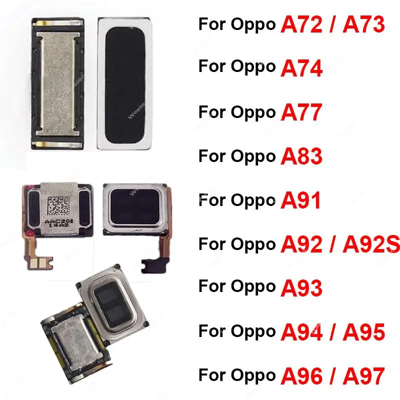 

Earpiece Speaker Flex Cable For OPPO A72 A74 A77 A91 A92 A93 A94 4G 2017 2018 A72 A73 A74 A92S A95 A96 A97 5G 2020 Repair Parts