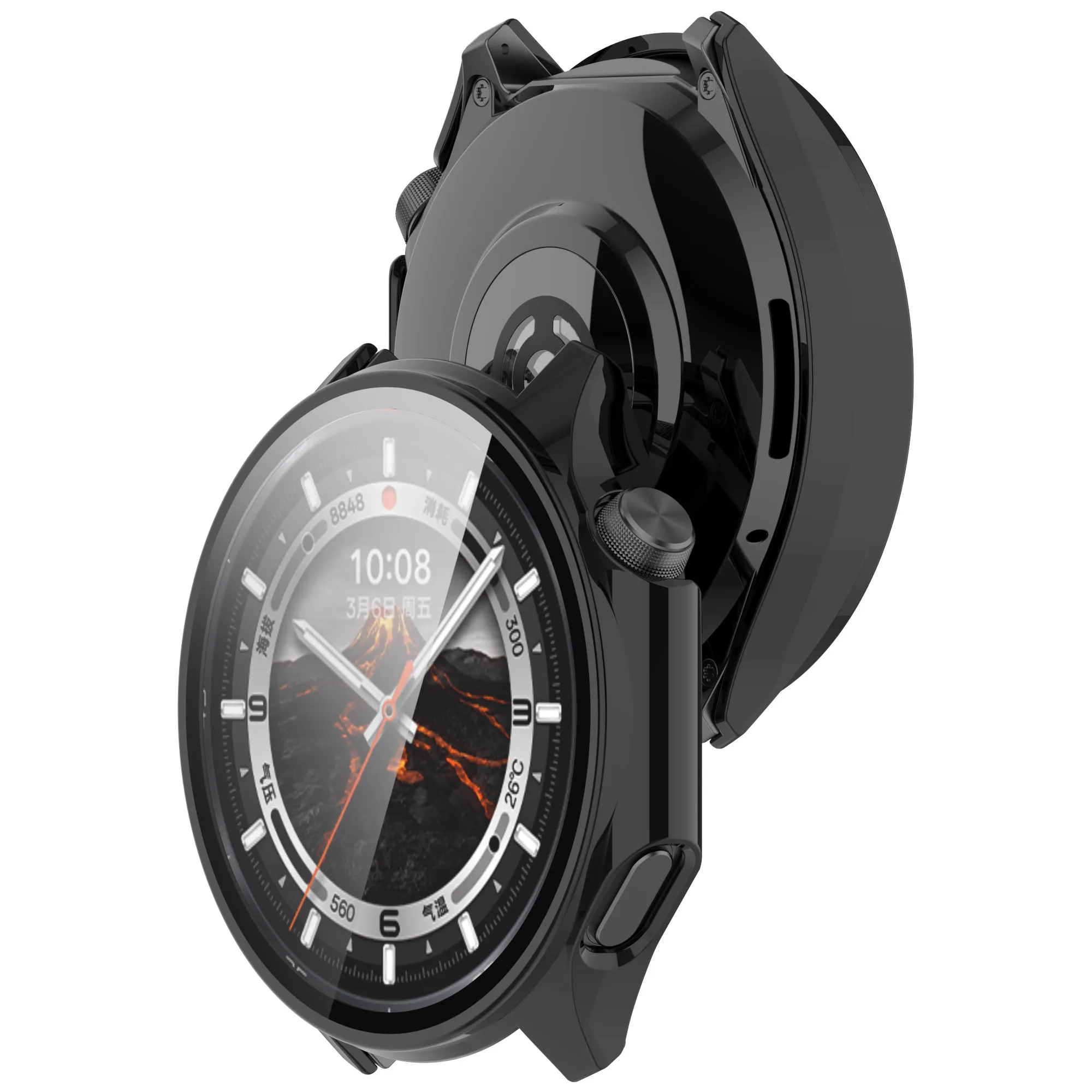 PC Hard Protective Case For Oneplus Watch 3 All-around Bumper Screen Protector For OPPO Watch X2 Protector Frame Accessories