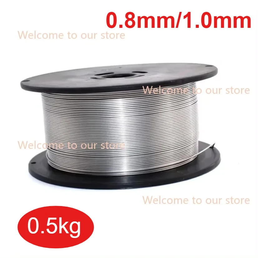 

Gasless Stainless Steel Wire E71T-GS Flux Core Wires 0.8mm 1.0mm 0.5kg Self-Shielded No Gas Iron Welding Machine Welder