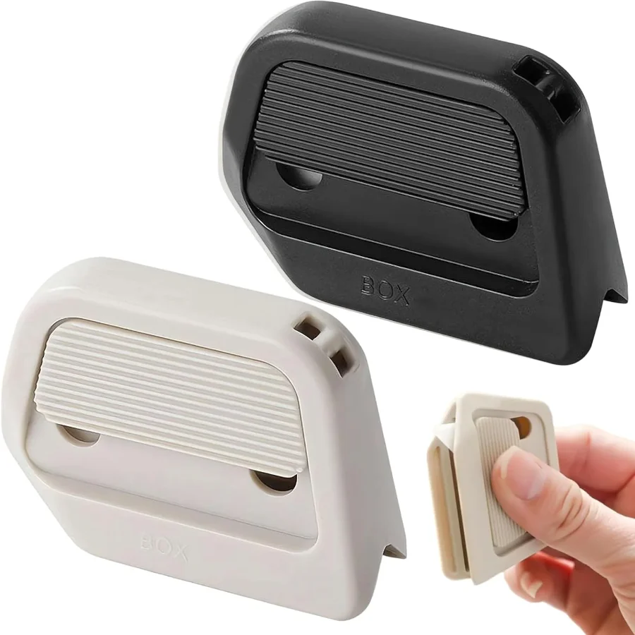 2Pack Mini Magnetic Ceramic Box Cutter, Auto-Retract Utility Knives, Portable Package Opener for Cardboard, Crafts & Daily Use