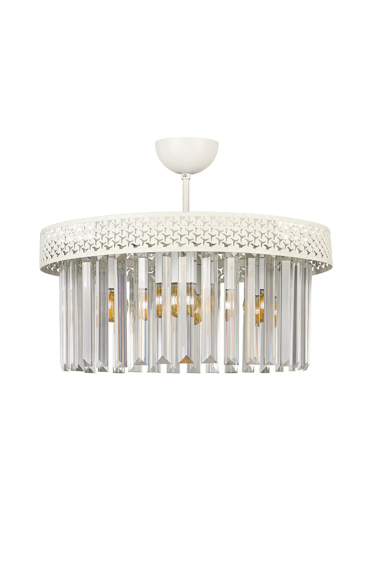 

DOLBOVI Sitrus 4.l white Lux crystal stone chandelier