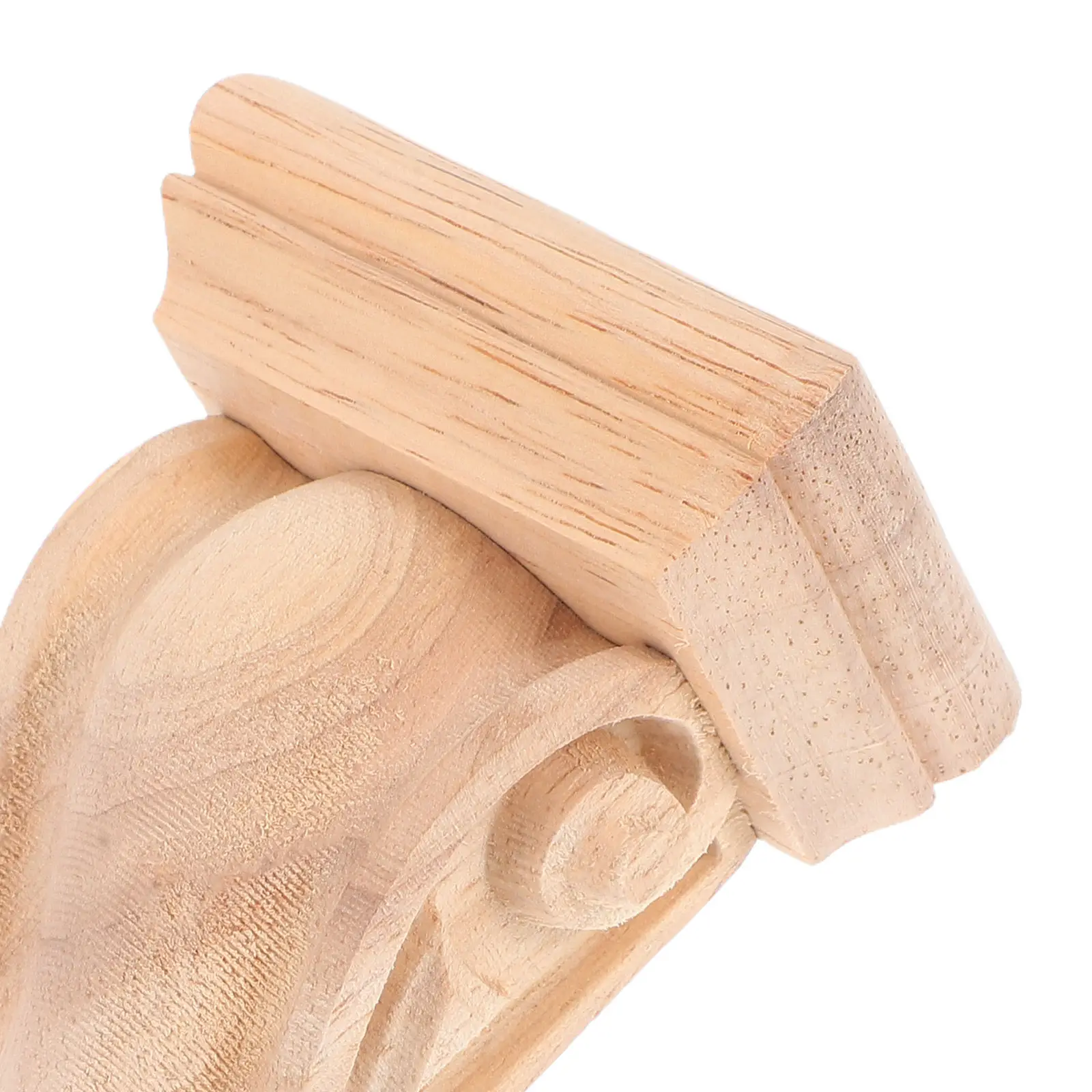 Wood Roman Column Corbels Solid Wood Carved Decorative Corner Shelf Brackets Vintage Wall Trim for Fireplace Mantels Furniture