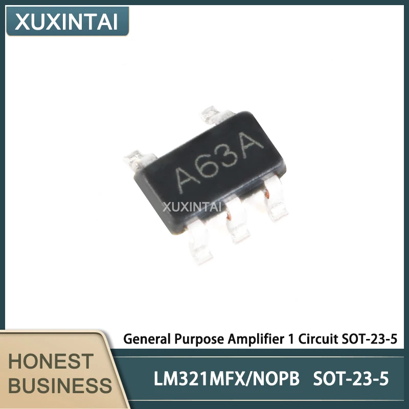 50Pcs/Lot  New Original  LM321MFX/NOPB LM321 General Purpose Amplifier 1 Circuit SOT-23-5