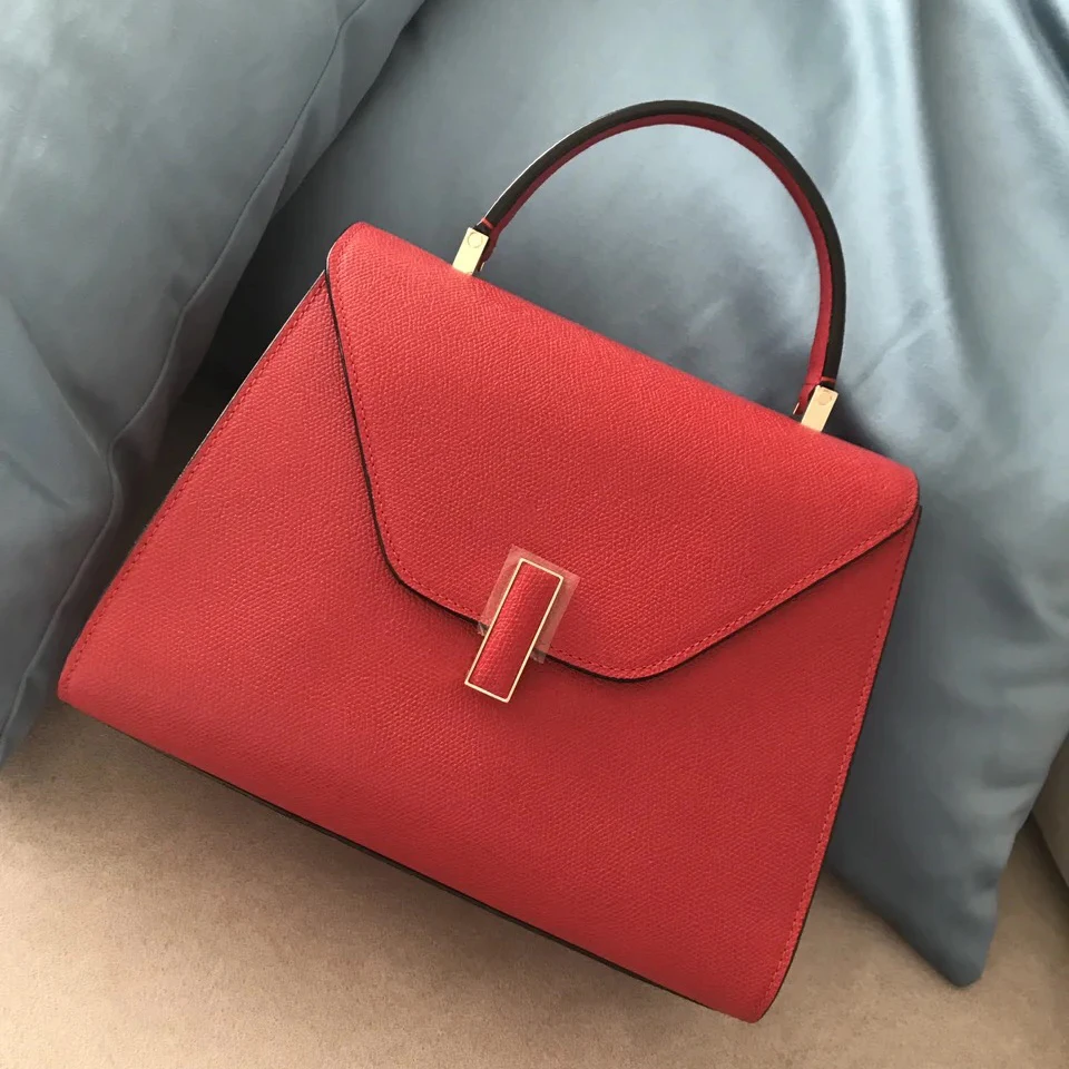 

Простая сумка из натуральной кожи, новинка 2025 года, нишевый дизайн из воловьей кожи, большая вместительная сумка через плечо на одно плечо, модная женская сумка