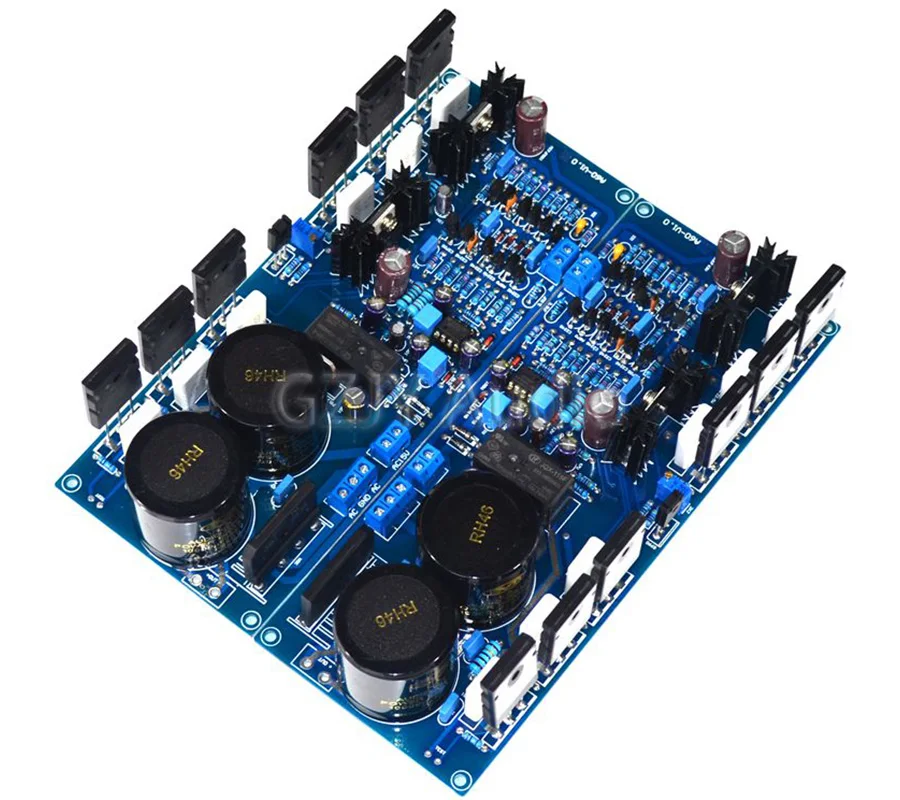 Accuphase A60 Current Feedback 2SA1943/2SC5200 MJE15034 MJE15035 Pure Post Power Amplifier Board (Adjustable Class A) 4-8Ω view 5