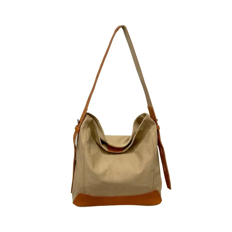 

Retro Frosted Tote Bag Women's 2025 New Faion oulder Crossbody Bag Large Capaci PU Leather Magnetic Bule Clutch Bag