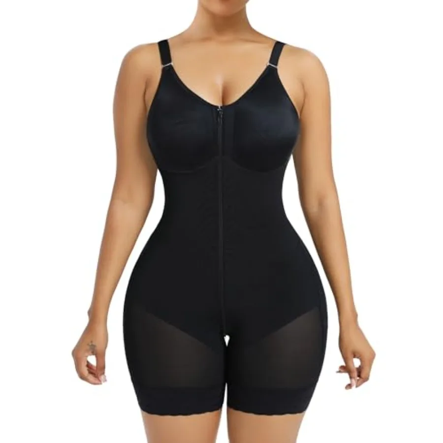 

Fajas Colombianas Moldeadoras Postpartum Shapewear Tummy Control for Women Butt Lifter Body Shaper with Zipper Crotch